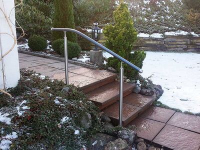 Flexo Handlauf im Winter