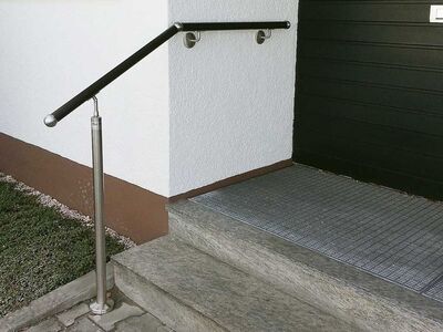 Flexo Handlauf bei wenigen Stufen